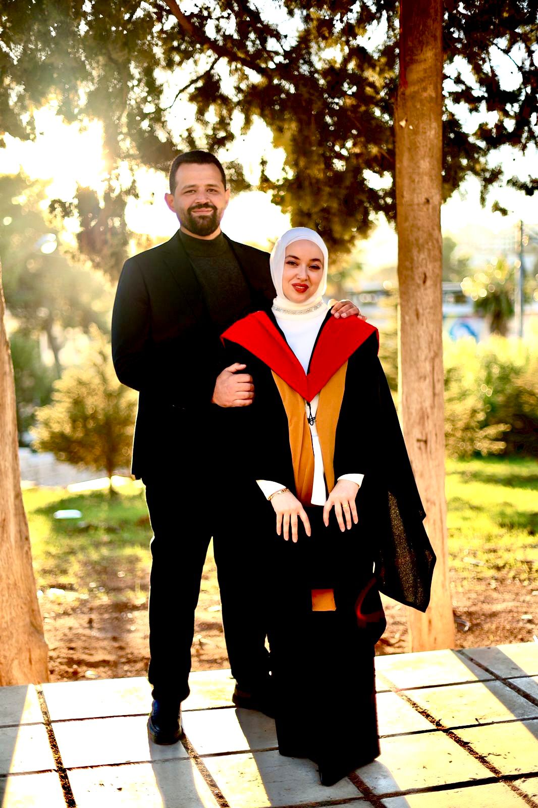 تهنئة للمحامية أسيل النابلسي بمناسبة الدكتوراة