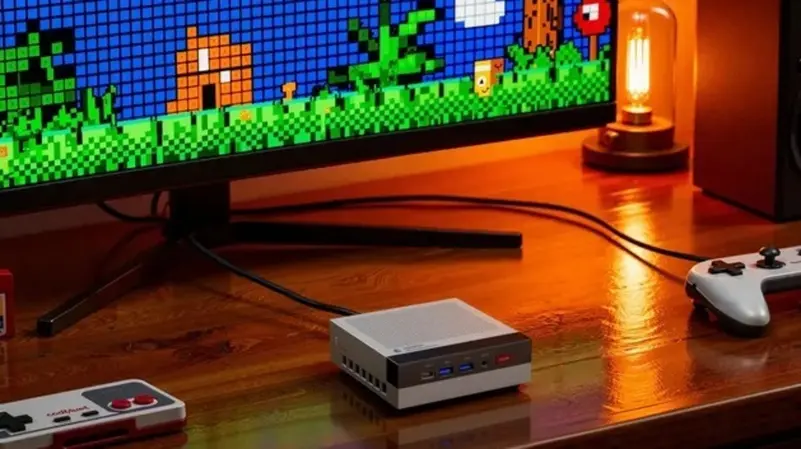 كمبيوتر مكتبي صغير بروح بلايستيشن وسيغا يجمع الحنين بالقوة الحديثة