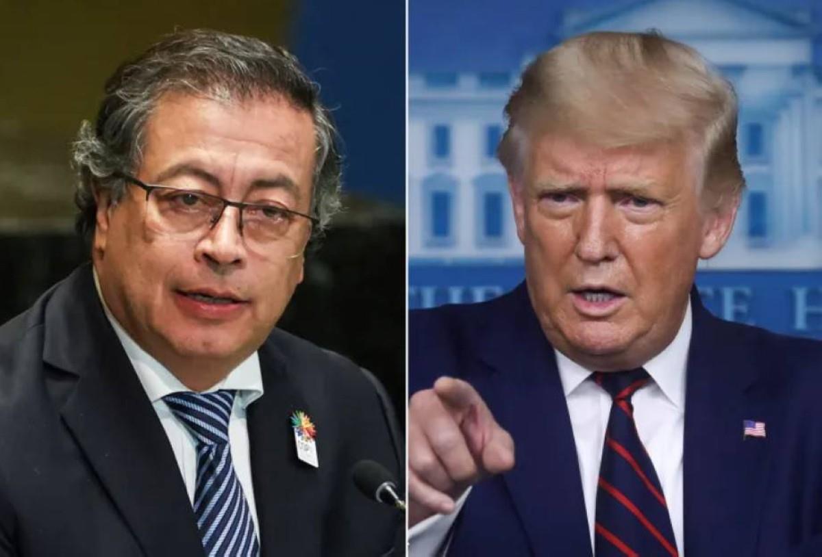 الرئيس الكولومبي يلتقي ترامب في البيت الابيض بعد توترات دبلوماسية