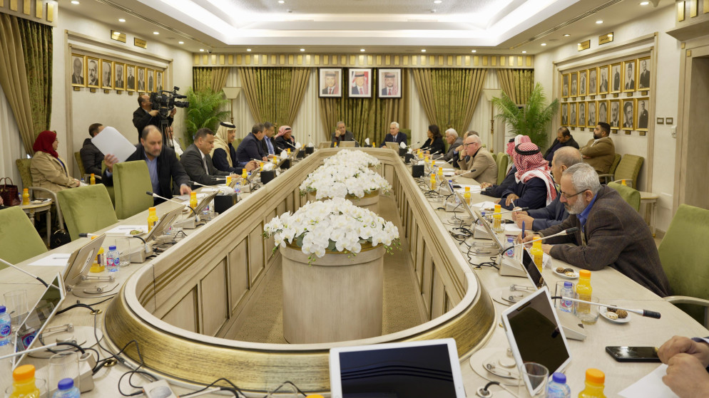 لجنة في الأعيان تبحث تطوير الخرائط الرقمية الذكية للأمن المناخي