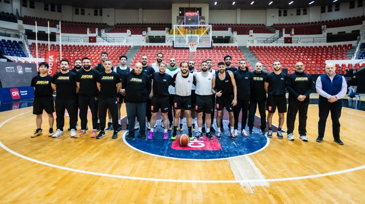 المنتخب الوطني لكرة السلة يبدأ تجمعه الداخلي استعداداً للنافذة الثانية من التصفيات الآسيوية