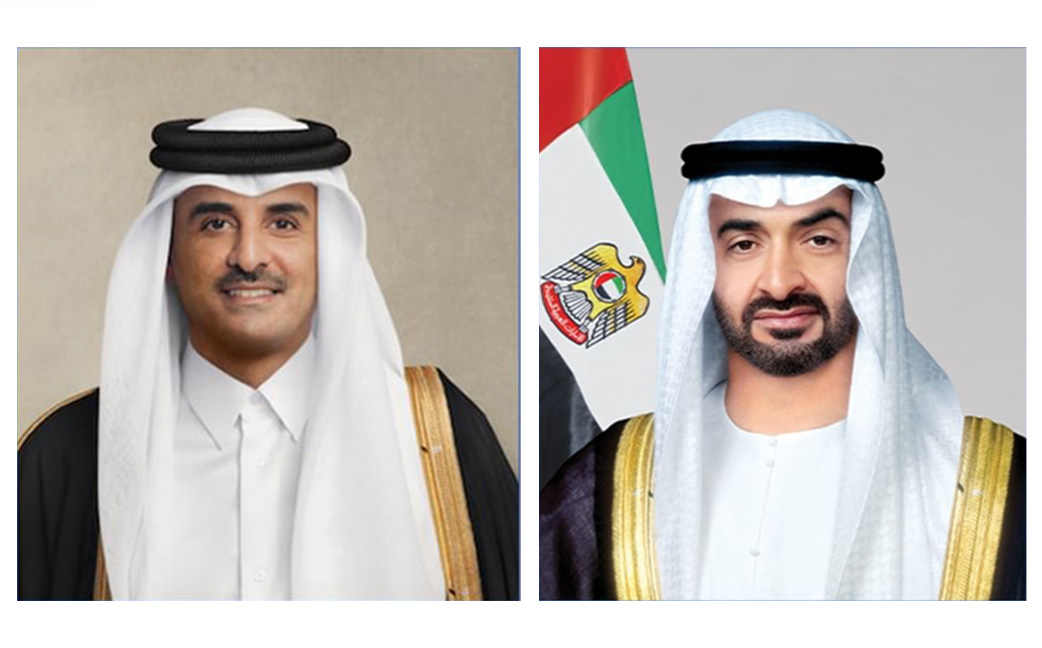 أمير قطر يصل الإمارات في زيارة أخوية وسط استقبال رسمي رفيع