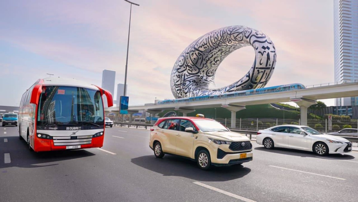 دبي تسجل نمواً بنسبة 7.4% في استخدام وسائل النقل الجماعي والتنقل المشترك