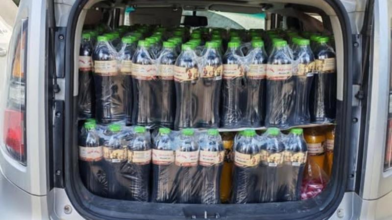 الغذاء والدواء تتلف 450 لترا من العصائر الرمضانية المضبوطة في إربد