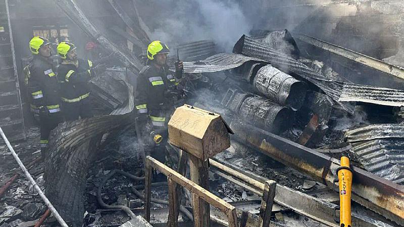 وفاة أربعة أشخاص في تحطم مروحية عسكرية في وسط إيران