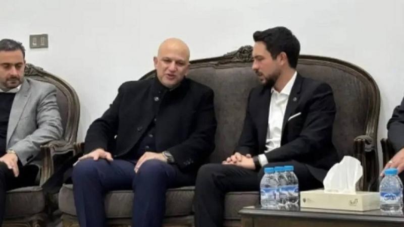 ولي العهد يعزي الغرايبة بوفاة نجله