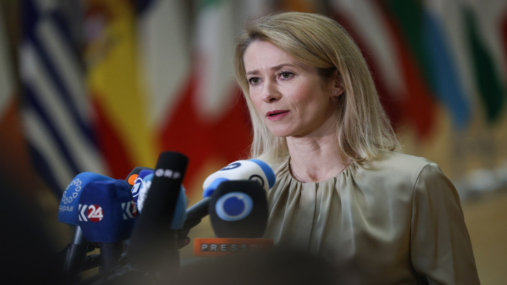 كالاس: دول بالشرق الأوسط قلقة من احتمال اندلاع حرب أهلية في إيران