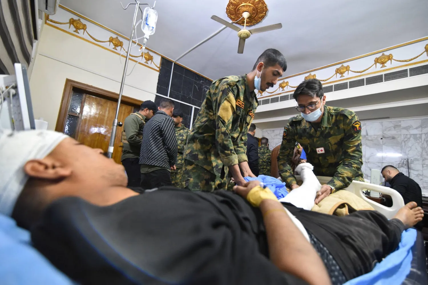 هجوم بالصواريخ يستهدف السفارة الأميركية في بغداد