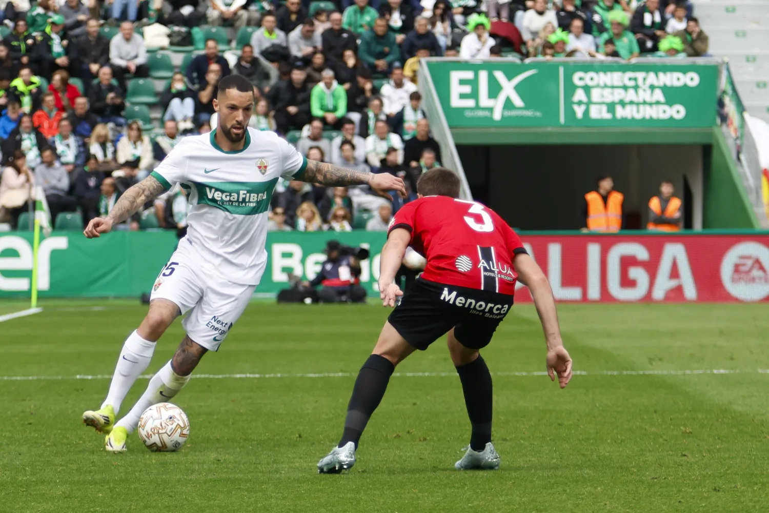 لا ليغا: إلتشي يقلب تأخره إلى فوز على مايوركا