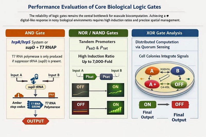 تقرير الجدوى التقنية لتنفيذ البوابات المنطقية الاصطناعية والحوسبة المعتمدة على الحمض النووي داخل الأنظمة الحية