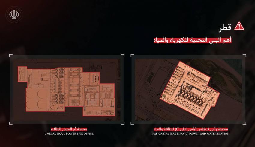إيران تهدد باستهداف محطتي طاقة أردنيتين و9 عربية خليجية.. تفاصيل