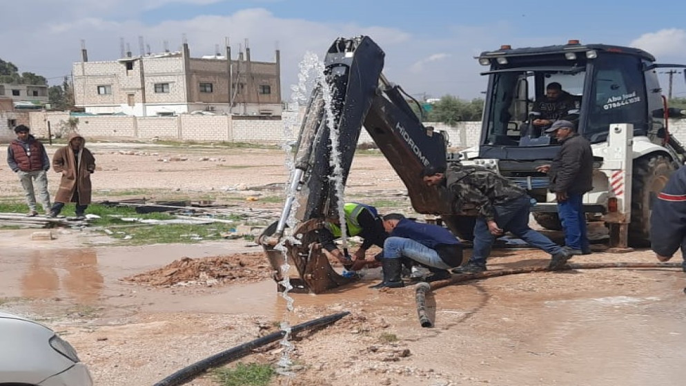 "مياهنا" تواصل حملاتها لضبط اعتداءات المياه في الزرقاء