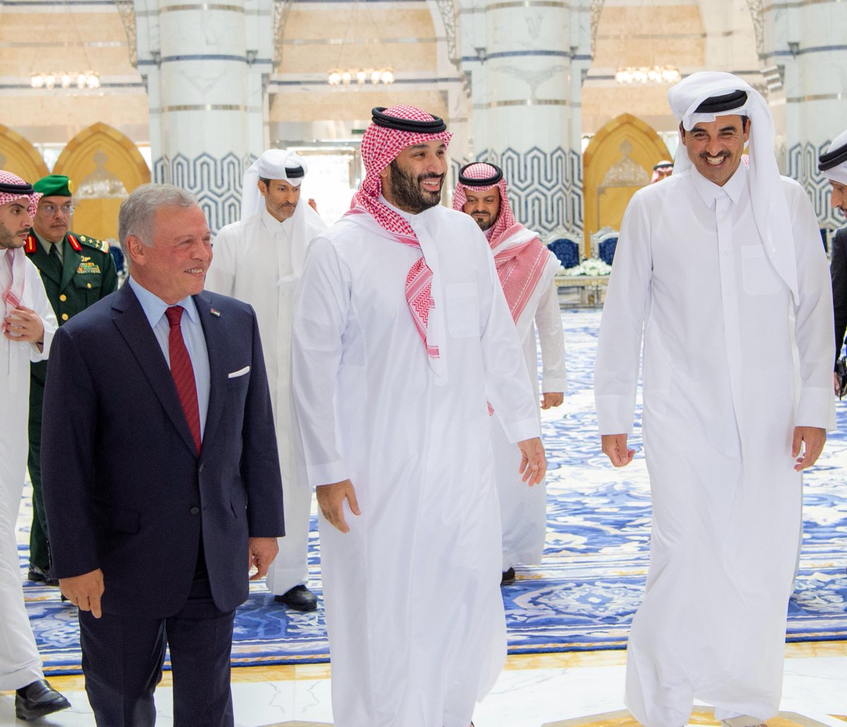قمة أردنية - سعودية - قطرية في جدة تؤكد على أمن الأردن ودول الخليج واحد لا يتجزأ