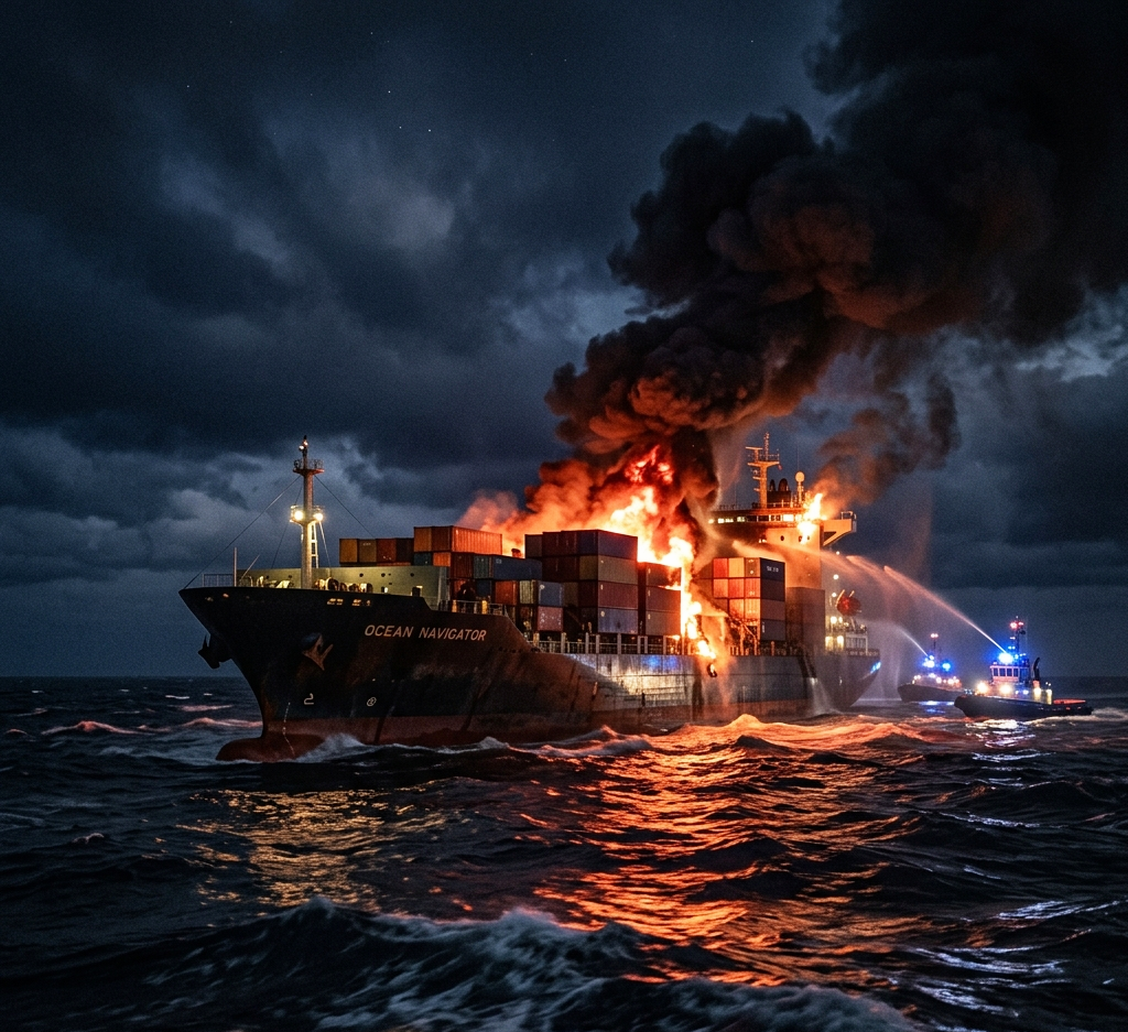 هيئة عمليات التجارة البحرية البريطانية: مقذوف يصيب ناقلة قبالة دبي