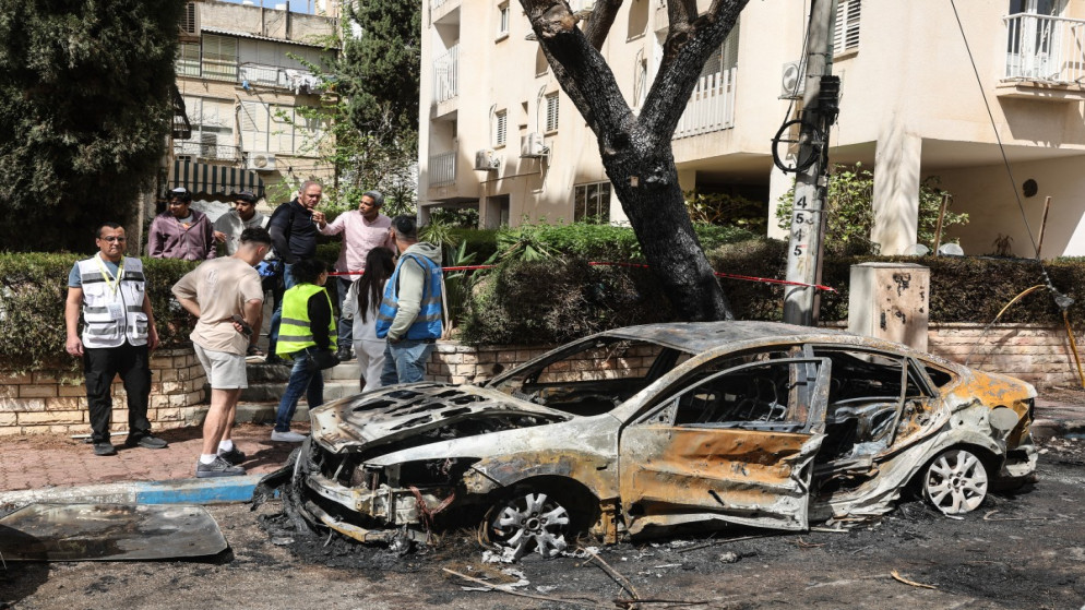 ثمانية إصابات في إسرائيل بعد رشقة صاروخية إيرانية