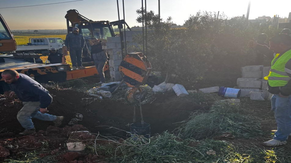 وزارة المياه: ضبط بئر مخالفة يبيع المياه وردمه في الرمثا