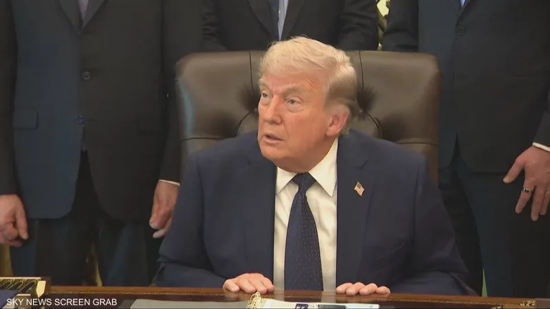 ترامب يترأس الاثنين اجتماع أزمة بشأن إيران