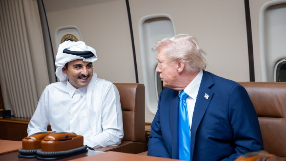 أمير قطر وترامب يبحثان جهود التهدئة ودعم المساعي الدبلوماسية لخفض التصعيد
