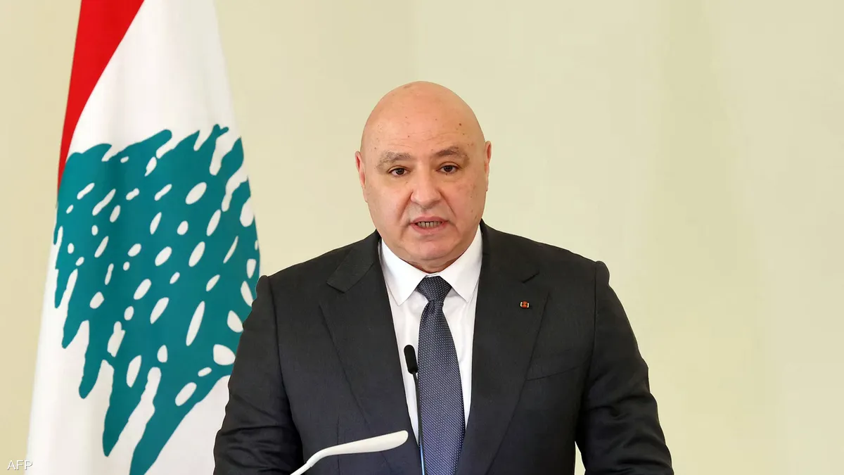 الرئيس اللبناني: انسحاب إسرائيل بالكامل مطلب وطني لا تنازل عنه