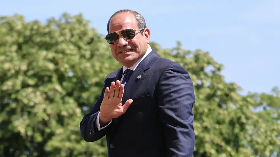 الرئيس المصري يعلق على ثلاثية الفراعنة في كأس العالم