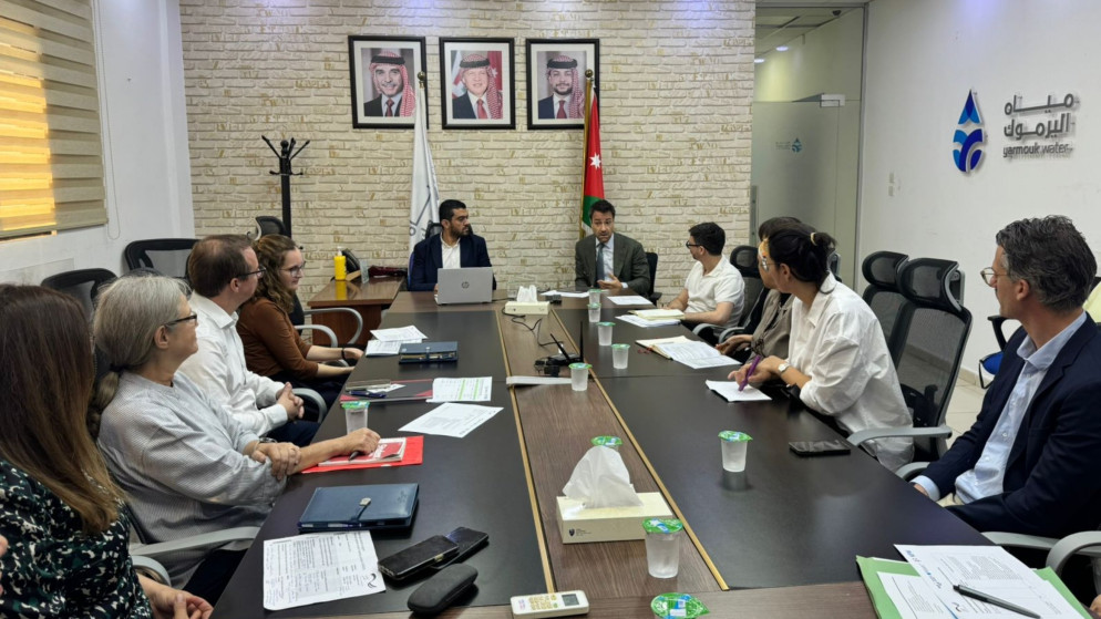 مياه اليرموك تبحث مع وفد ألماني تعزيز التعاون ودعم مشاريع بقطاع المياه