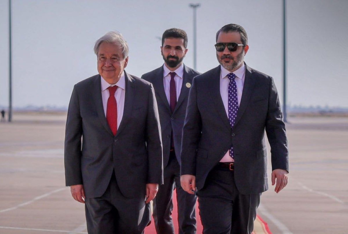 غوتيريش يصل سوريا في أول زيارة لأمين عام للأمم المتحدة منذ ما قبل الحرب