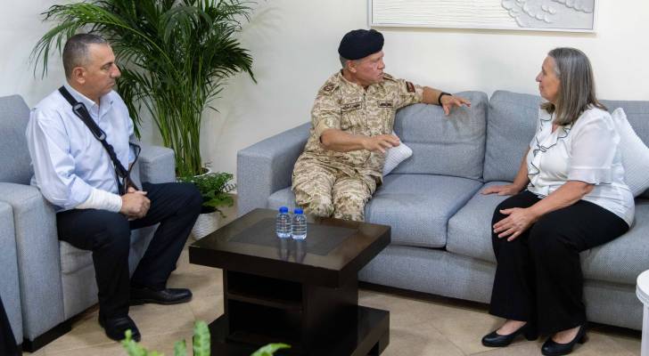 الملك يقدم واجب العزاء بوفاة الرائد المتقاعد سميح جنكات