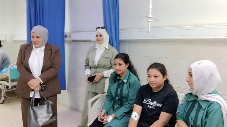 إصابة 9 طلبة إثر انقلاب حافلة مدرسية في بني كنانة