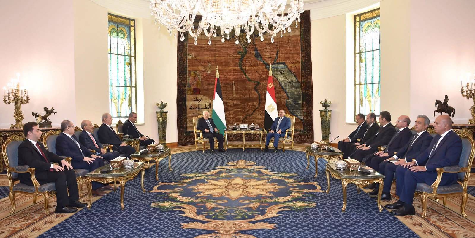 السيسي وعباس يبحثان المصالحة الفلسطينية وتعزيز التنسيق استعداداً للمرحلة المقبلة