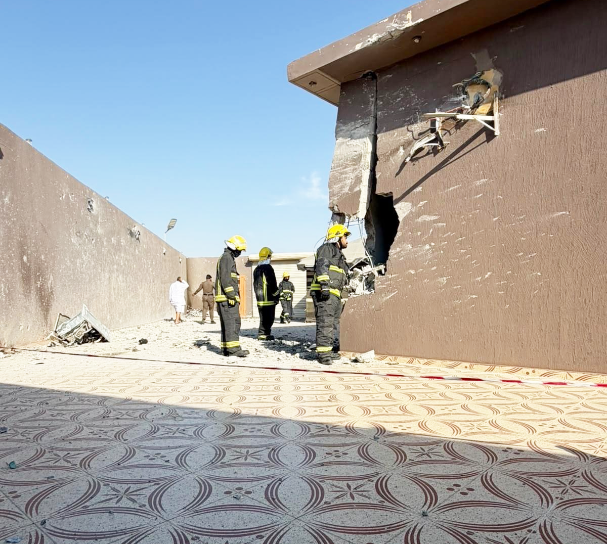 وفاة وإصابة شخصين إثر سقوط شظايا مسيّرة بعد إعتراضها في الطائف