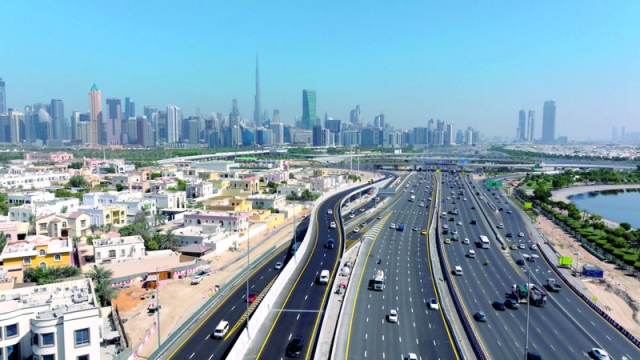 طرق دبي تنجز مشروع تطوير شارعي عود ميثاء والأصايل وتخفض زمن الرحلة %75