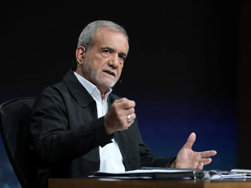 بيزشكيان: خطة إعادة فتح مضيق هرمز منسقة مع خامنئي