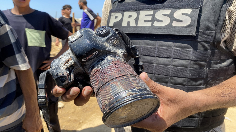 نقابة الصحفيين الفلسطينيين توثق 50 انتهاكاً بحق الصحفيين خلال أيلول