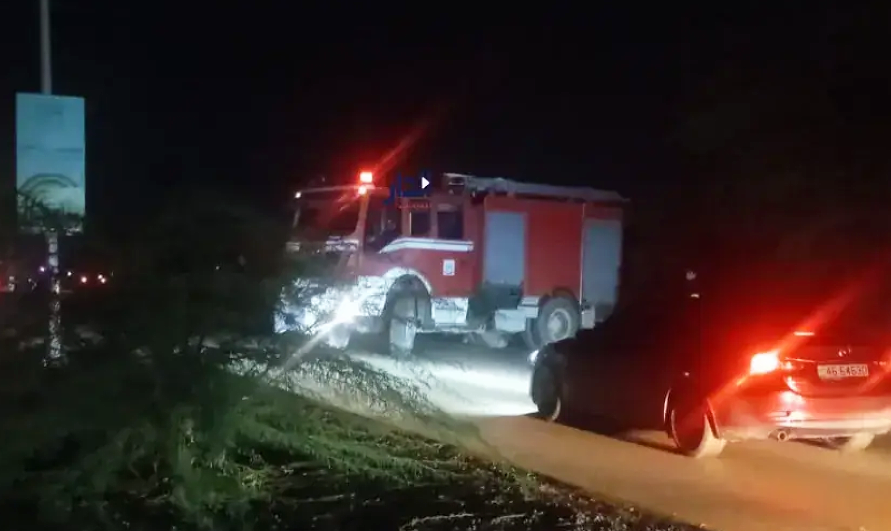 فقدان أربعيني جرفته السيول الجارفة قرب البحر الميت أثناء حمايته لماشيته