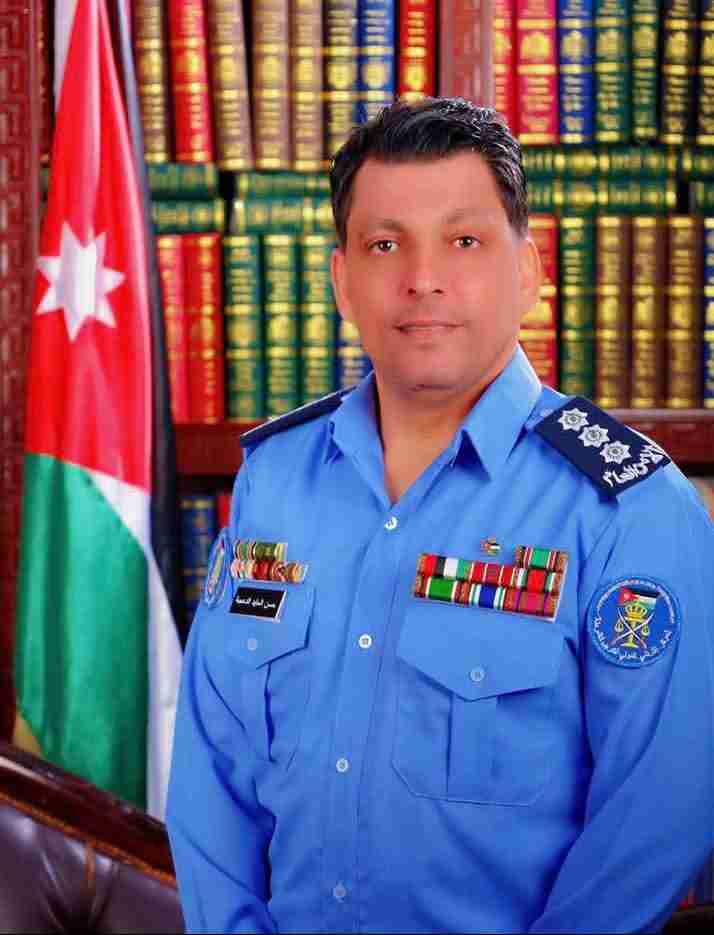 تهنئة وتبريك الى النقيب حسن الدعجة