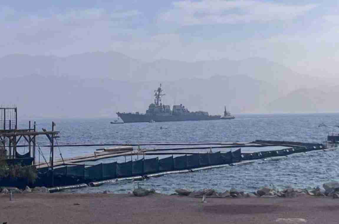 مدمرة أميركية ترسو في ميناء إيلات ضمن تعاون عسكري