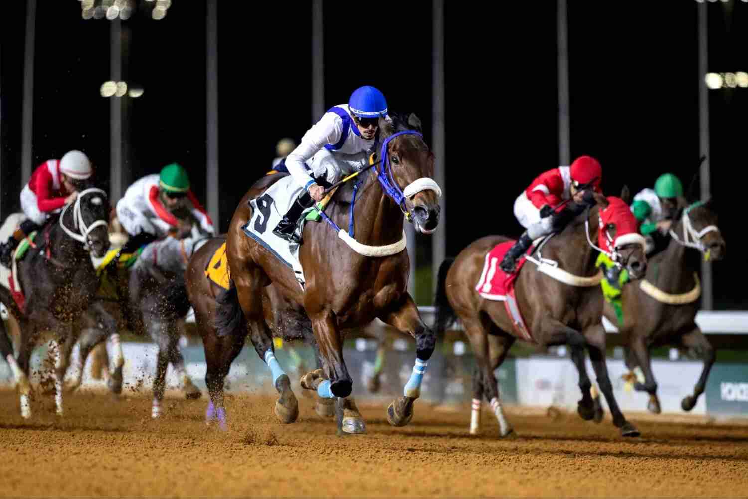 الخيّال السعودي عادل الفريدي يقود «فيري كونيكتد» في الديربي السعودي