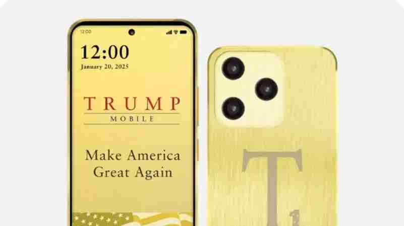 شركة ترامب تكشف عن نموذج شبه نهائي لهاتف تي 1 قبل إطلاقه