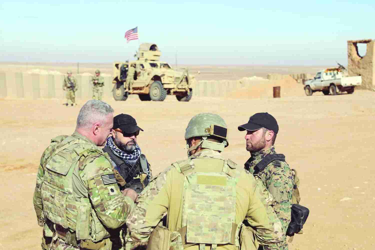 الجيش السوري يتسلم قاعدة التنف بعد انسحاب القوات الأميركية