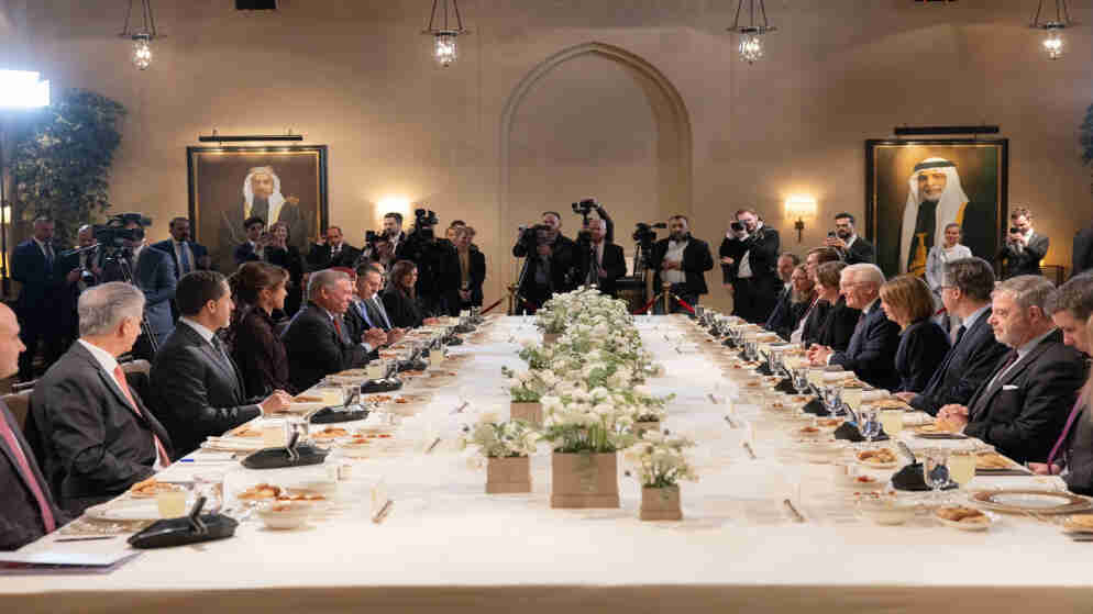 الملك والرئيس الالماني يبحثان في عمان تعزيز التعاون وتطورات المنطقة