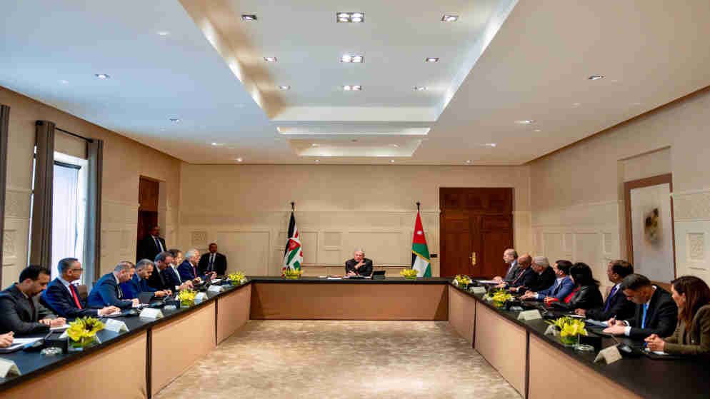 الملك عبدالله الثاني يلتقي أعضاء مجلس نقابة الصحفيين الأردنيين
