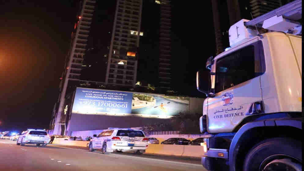 الداخلية البحرينية: استهداف فندق ومبنيين سكنيين في المنامة دون خسائر بشرية