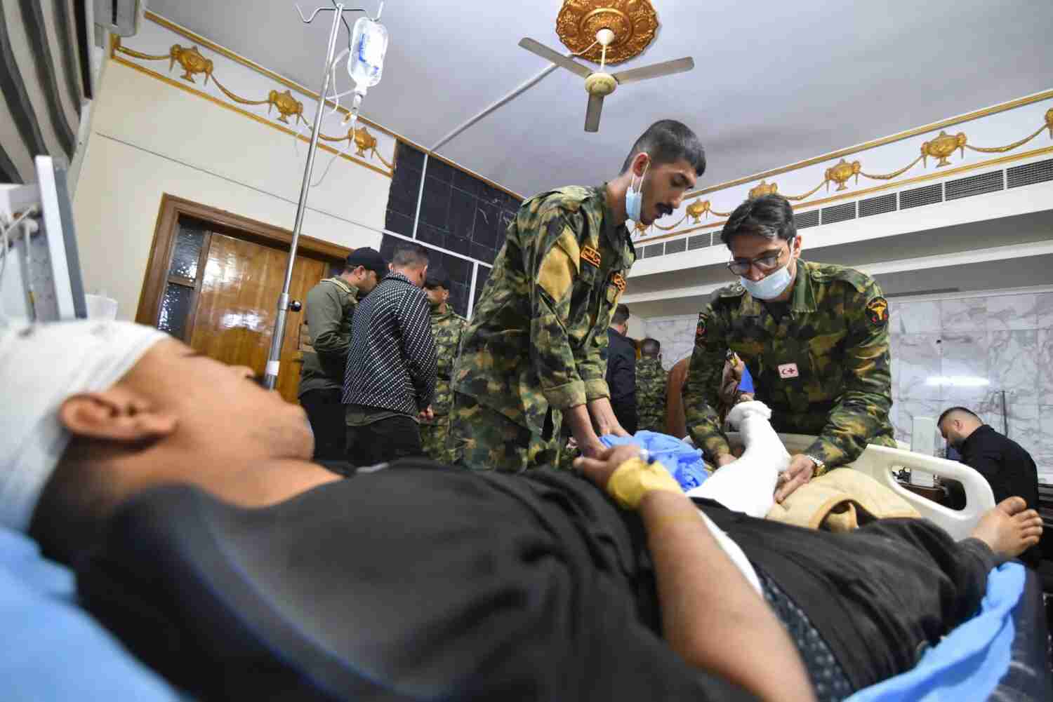 هجوم بالصواريخ يستهدف السفارة الأميركية في بغداد