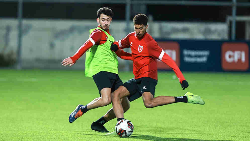 المنتخب الوطني للشباب لكرة القدم يبدأ معسكرا تدريبيا داخليا 