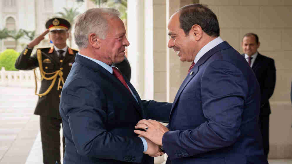 الملك والسيسي يؤكدان ضرورة تكثيف العمل العربي المشترك لمواجهة التحديات