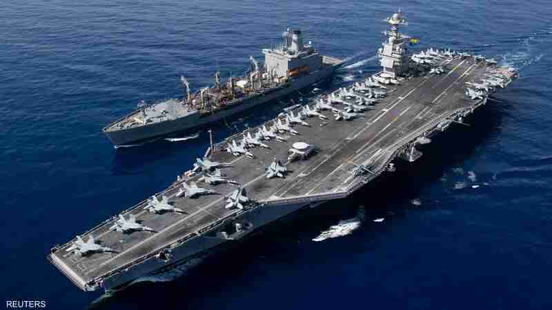 إيران تتوعد باستهداف مجموعة حاملة الطائرات الأميركية فورد
