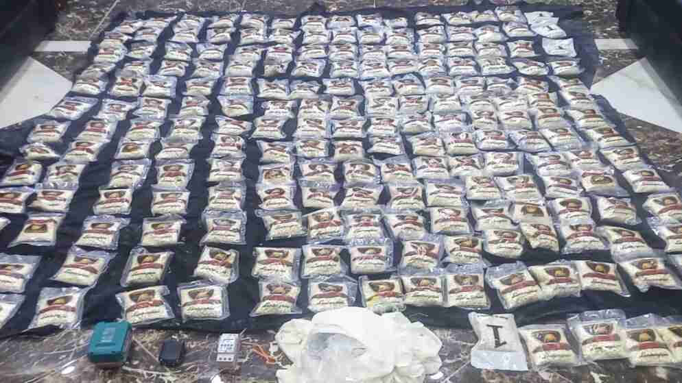 المنطقة العسكرية الشرقية تحبط محاولتي تهريب كمية مخدرات كبيرة بواسطة بالونات