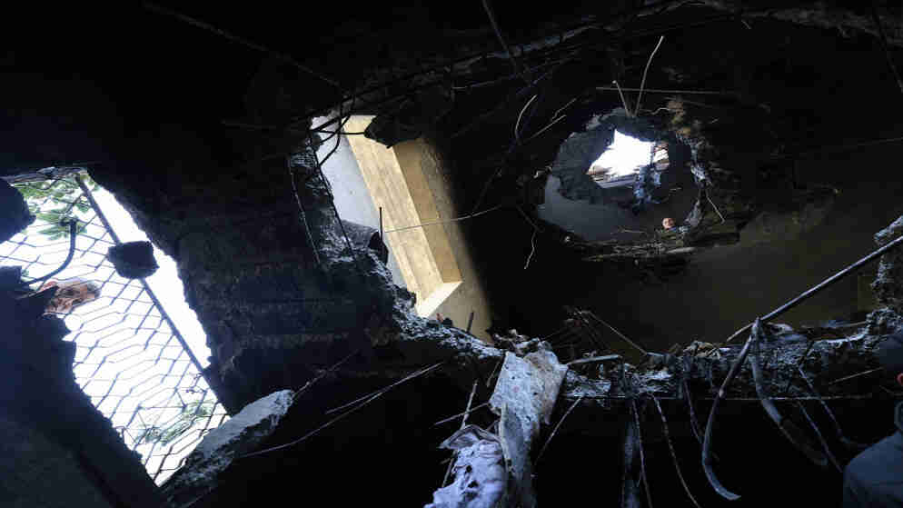 4 شهيدات و6 مصابات جراء سقوط شظايا صاروخية على الخليل