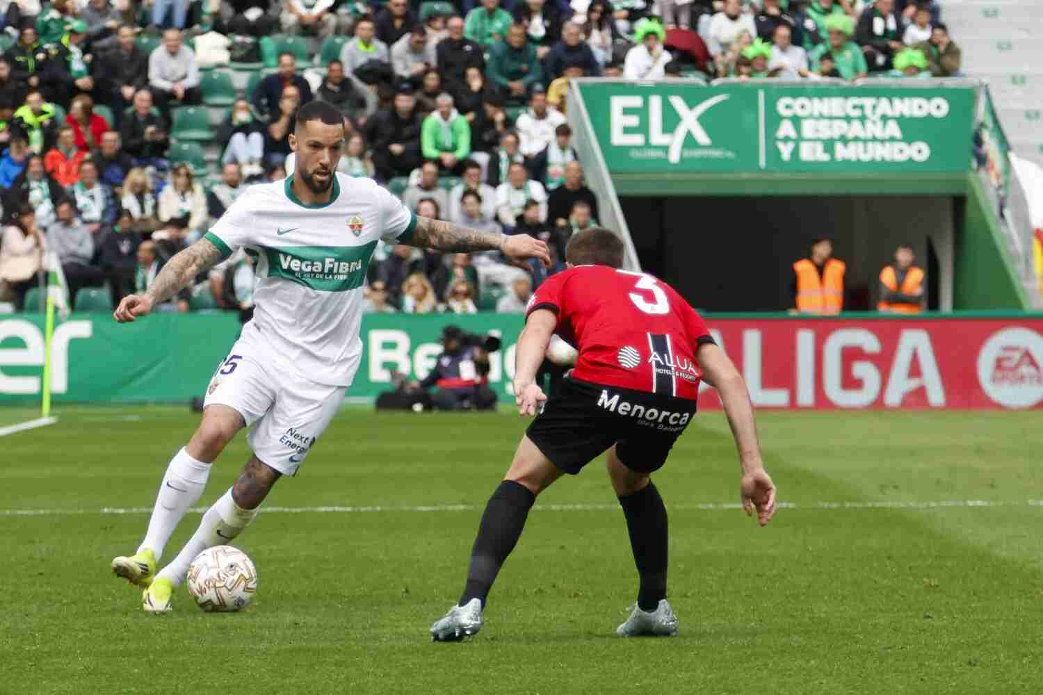 لا ليغا: إلتشي يقلب تأخره إلى فوز على مايوركا