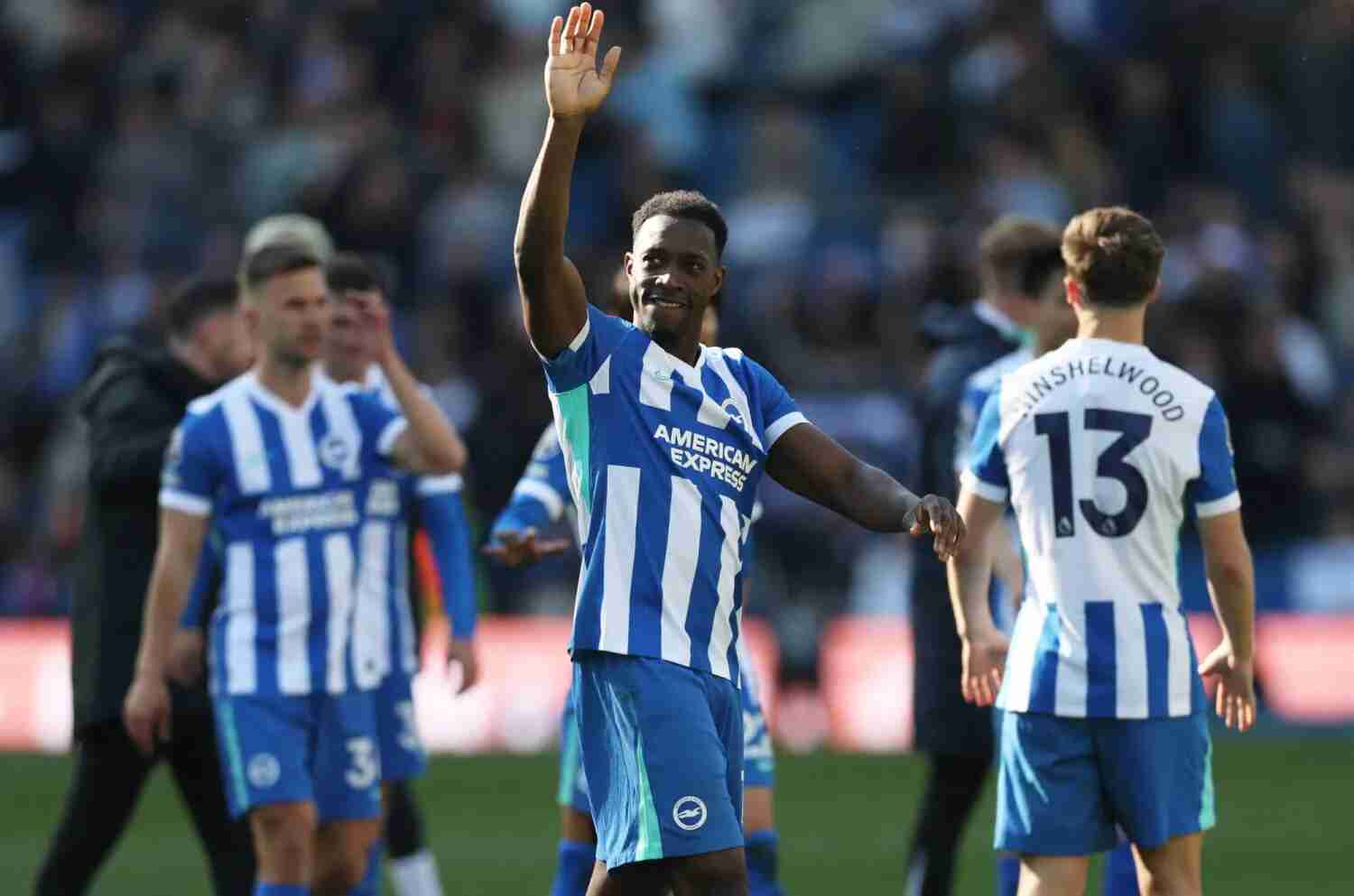 ثنائية ويلبيك تقود برايتون للفوز على ليفربول